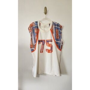 Sage + Fig Raglan Sleeveless Applique Top Patchwork Festival French Terry Soft